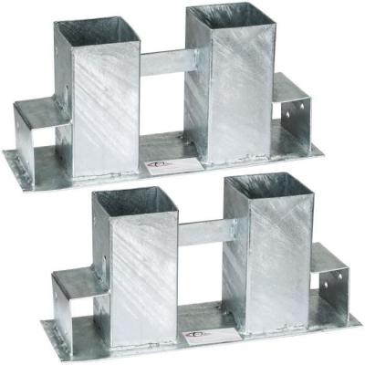 TECTAKE  Supports pour porte b&ucirc;che