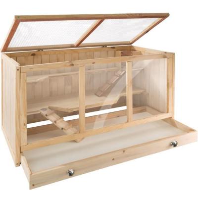 TECTAKE  Cage pour rongeurs 95 x 50 x 50 cm