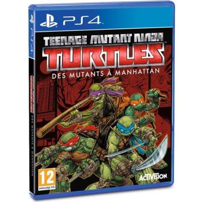 Teenage Mutant Ninja Turtles Des Mutants &agrave; Manhattan PlayStation 4 