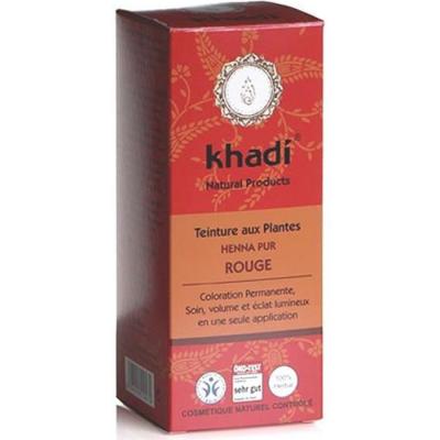KHADI Teinture aux plantes Henn&eacute; Pur Rouge 