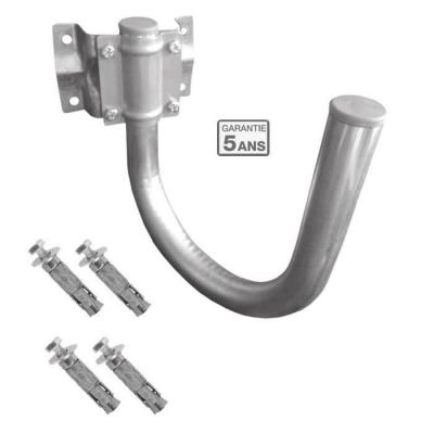 TELEFUNKEN  Pack fixation murale avec bras de d&eacute;port parabole