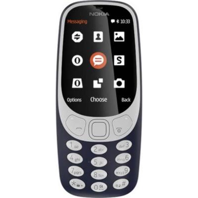  Nokia 3310 Dual Sim Dark bleue d&eacute;bloqu&eacute; logiciel original 