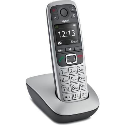 GIGASET  E560 Wireless Landline Phone Blanc,Argent&eacute;