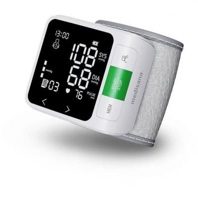 MEDISANA Tensiom&egrave;tre de poignet connect&eacute; -  - BW 360 - 1,5 V - Dispositif m&eacute;dical certifi&eacute; - Blanc