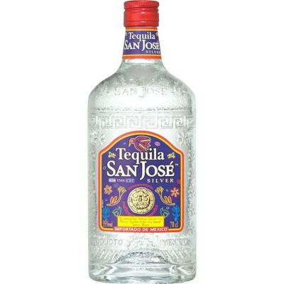 SAN JOSE Tequila Silver  - La Bouteille De 70 Cl