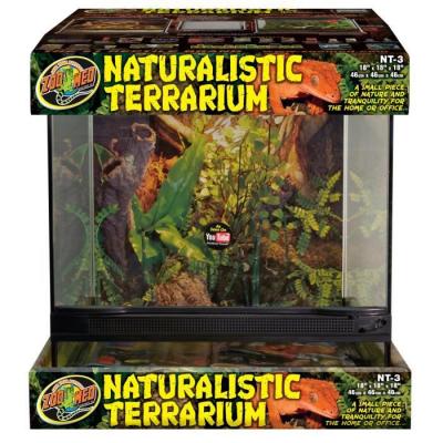 GENERIQUE Zoo Med Terrarium Naturaliste pour Reptile/Amphibien 45 x 45 x 45 cm