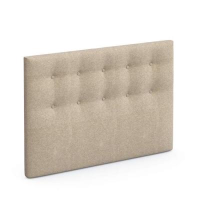 SOMEO  T&ecirc;te de lit d&eacute;co capitonn&eacute;e beige sable -  140