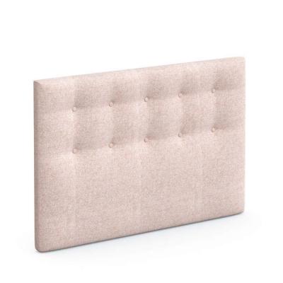 SOMEO  T&ecirc;te de lit d&eacute;co capitonn&eacute;e rose pivoine -  140
