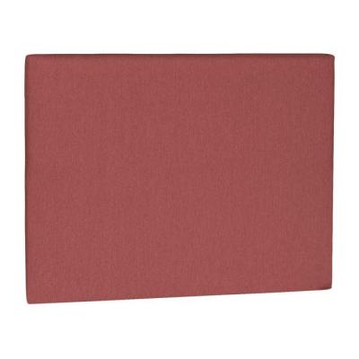 SOMEO  T&ecirc;te de lit d&eacute;co rouge fraise 140 - 