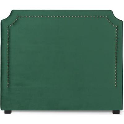 INTENSEDECO T&ecirc;te de lit Diana Velours 140cm Vert