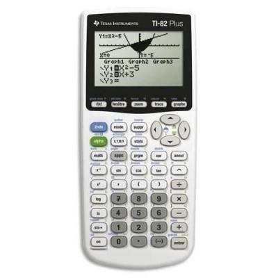 TEXAS INSTRUMENTS   Calculatrice graphique TI-82 Plus 