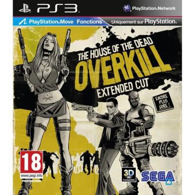 The house of the dead: overkill - &eacute;dition extended cut (jeu PS Move)