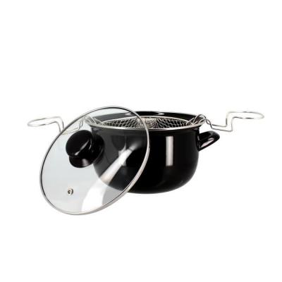 MENASTYL Friteuse &Eacute;maille &Oslash; 20 Cm + Couvercle Thekitchenette - L'ensemble