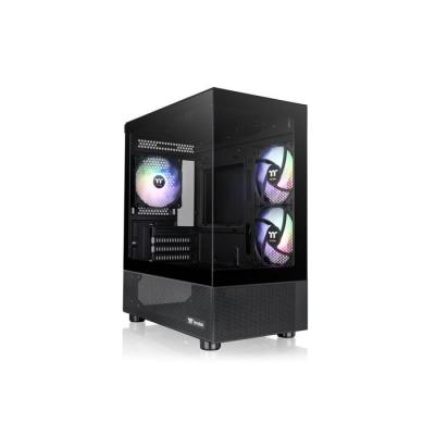THERMALTAKE Micro-tour  View 170 TG ARGB Black Bo&icirc;tier PC noir