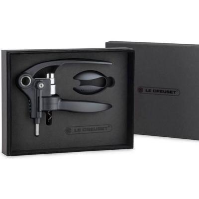 LE CREUSET Tire-bouchon &agrave; levier et coupe capsule