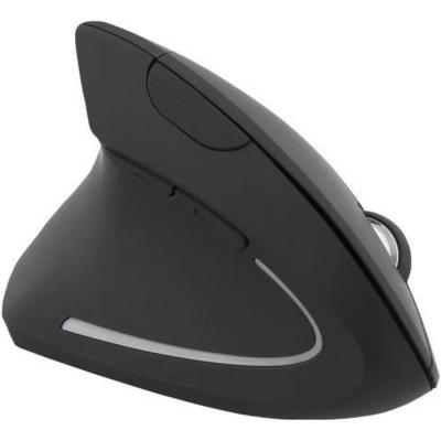 TNB Souris ergonomique sans fil  - Pour gaucher - Noir