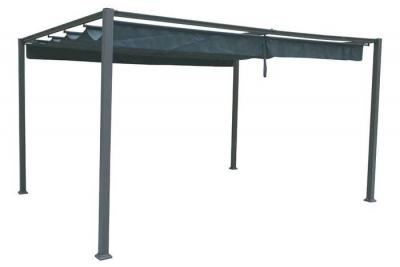 HESPERIDE Toile de toit pour la tonnelle Palmeira 4 x 3 m Ardoise - Hesp&eacute;ride