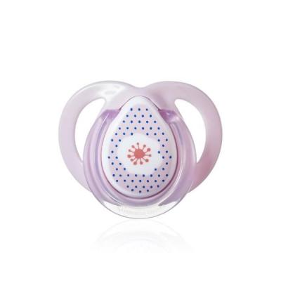 TOMMEE TIPPEE Tomme Tippee Pink Pink Fashion Pacifier Pacifier Pacifier 0-6m Silicone 0-6m