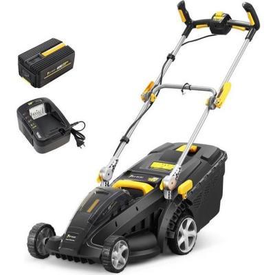 GT ELEC Tondeuse sans fil &agrave; batterie, 40 V,  + batterie 4 Ah + chargeur