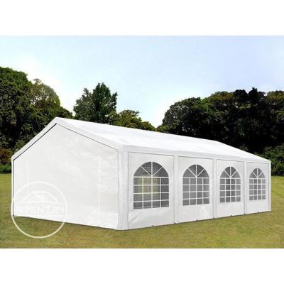 TOOLPORT  Tente de r&eacute;ception 5x8m 240 g/m&sup2; blanc imperm&eacute;able barnum, chapiteau