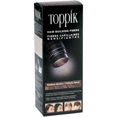 TOPPIK  Fibras Capilares Densificantes Casta&ntilde;o Medio 12g