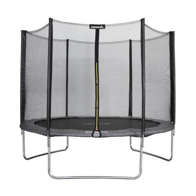 SWEEEK Trampoline 305cm Filet Protection Mars Gris