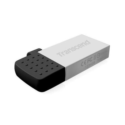 TRANSCEND  JetFlash Mobile 380 - Cl&eacute; USB - 16 Go - USB 2.0 - argent