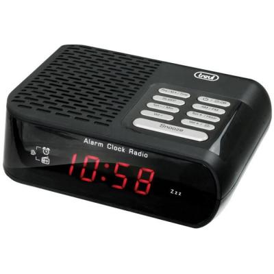 TREVI  RC 827 D &ndash; Radio r&eacute;veil &ndash; Noir
