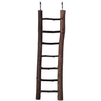 TRIXIE Escalier Petits Troncs Naturel, 5 Marches, 26 Cm 30 cm 