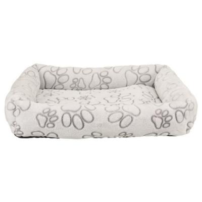 TRIXIE Lit nando, angulaire 60 &times; 50 cm, gris clair