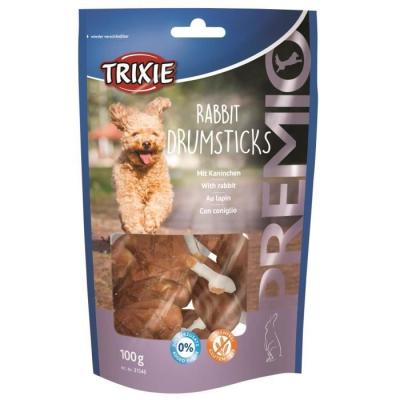 TRIXIE  Rabbit Drumsticks Premio Friandises pour Chien 100 g 8 Pi&egrave;ces