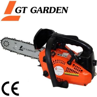 GT GARDEN Tron&ccedil;onneuse &eacute;lagueuse thermique 25 cm3, 1.2 cv, guide 26 cm, 2 cha&icirc;nes