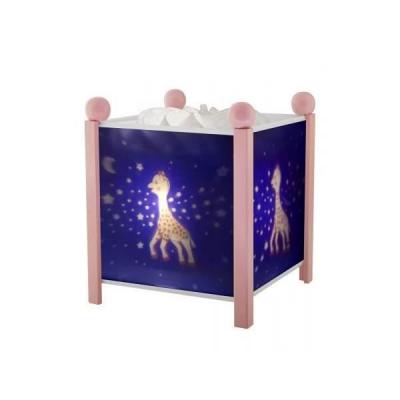 TROUSSELIER Lanterne Sophie la girafe&copy; Voie Lact&eacute;e - Rose 12V