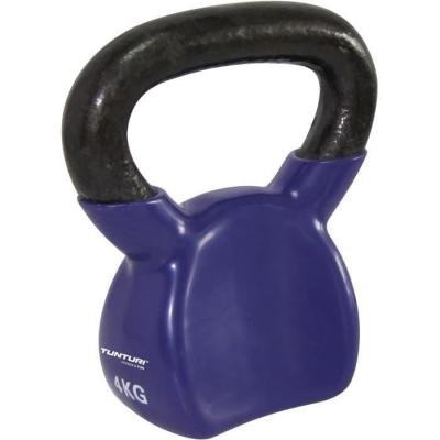 TUNTURI  Kettlebells With Vynil 4kg Bleu 4 kg