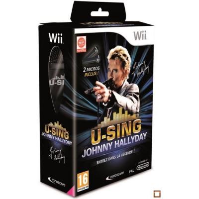 U-Sing Johnny Hallyday + 2 micro