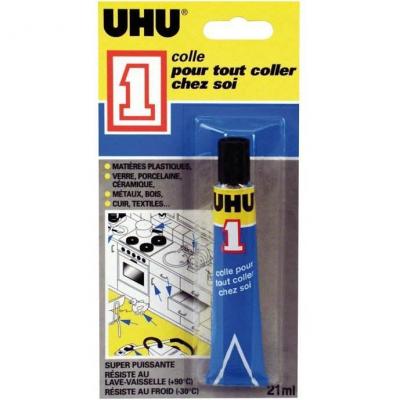 UHU Colle multi-r&eacute;parations - 21 ml - 1 pce -  - couleur variant