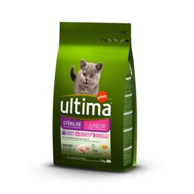 ULTIMA Croquettes Pour Chat Junior Au Poulet  - Le Sac D'1,5kg