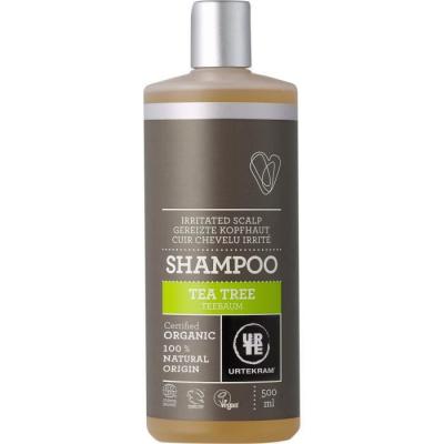 URTEKRAM   shampoing arbre &agrave; th&eacute; 500 ml bio 500 ml