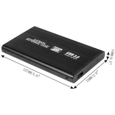 ONEVER USB 3.0 Disque dur externe SATA Disque dur 25 pouces bo&icirc;te de bo&icirc;tier externe cas HDD 2.5 pouces 