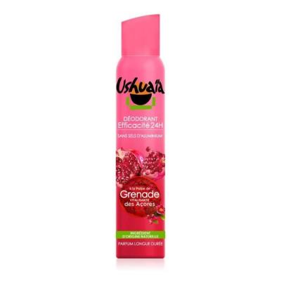 USHUAIA  - D&eacute;odorant Classique Spray Grenade des A&ccedil;ores 24h 200 ml