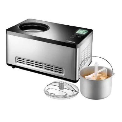 UNOLD  48845 Gusto Turbine &agrave; Glace R&eacute;&shy;fri&shy;g&eacute;&shy;rante Argent