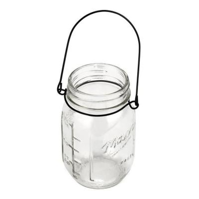 ARTY FETES FACTORY Vase en verre Mason jar 13 cm