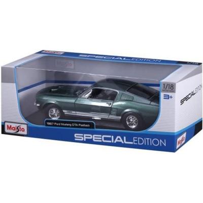 MAISTO Voiture  Tech Ford Mustang GTA Fastback 1967 1:18 