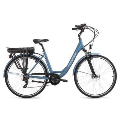 ADORE V&eacute;lo &eacute;lectrique femme 28 Hollandia Lido blau gris