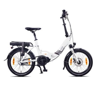 NCM V&eacute;lo &eacute;lectrique pliant  Bikes Paris Max N8R Blanc - 20"", 250W, Batterie amovible 36V 14Ah 
