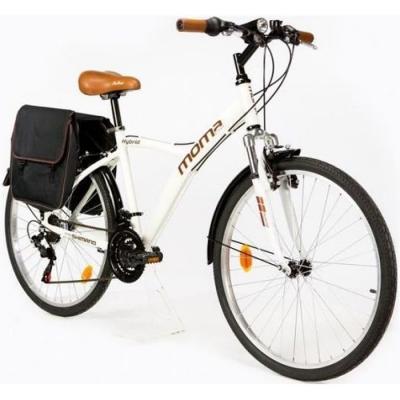 MOMA BIKES Vtc  hybrid 26 shimano 18v blanc