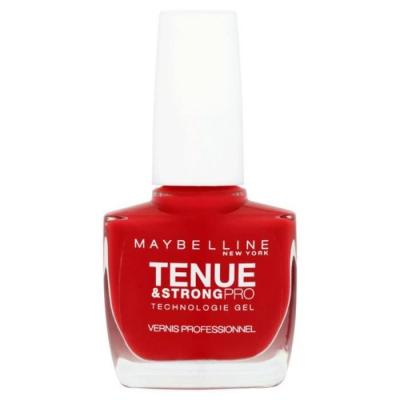 MAYBELLINE NEW YORK Vernis Maybelline-Tenue & Strong Technologie Gel-505-Forever Red