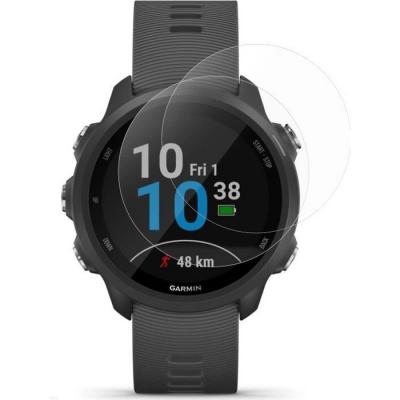 PHONILLICO Verre Tremp&eacute; pour Garmin Forerunner 245 / Forerunner 245 Music [Lot de 2] Film Protection Ecran Montre Anti Rayure &reg; 