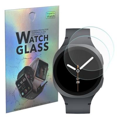 PHONILLICO Verre Tremp&eacute; pour Samsung Galaxy Watch 8 40mm [Lot de 2] Film Protection Ecran Montre Anti Rayure