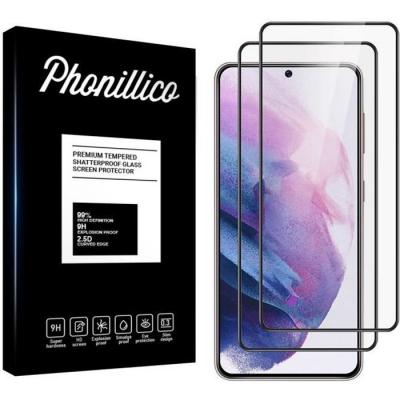 PHONILLICO Verre Tremp&eacute; pour Samsung S21 PLUS [Pack 2] &reg;